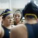 Michigan players i.e. their head ware before the game against Brown on Friday, April 26. Daniel Brenner I AnnArbor.com